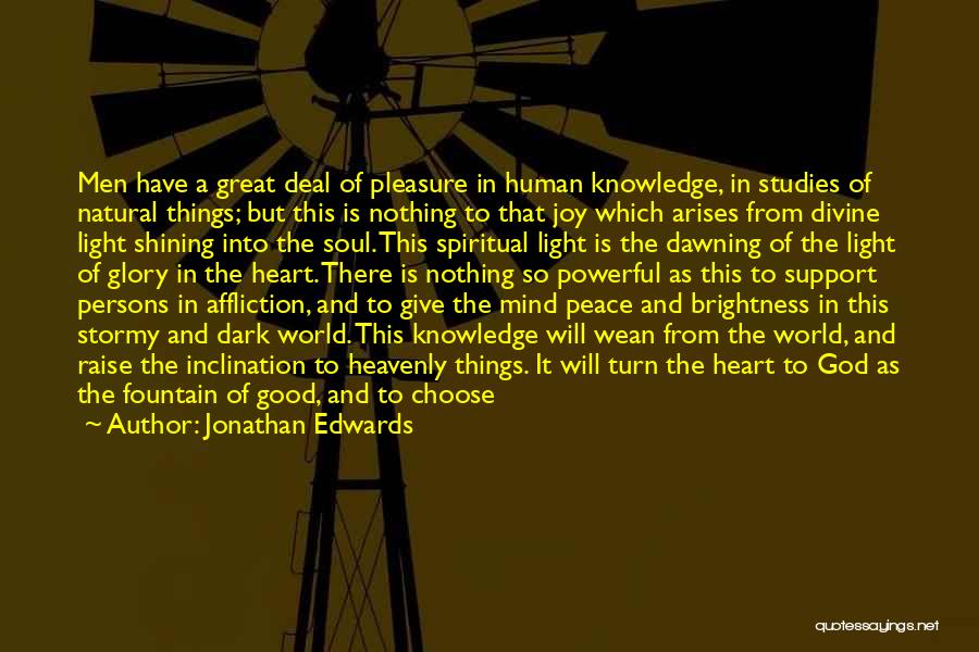 Tidings Quotes By Jonathan Edwards