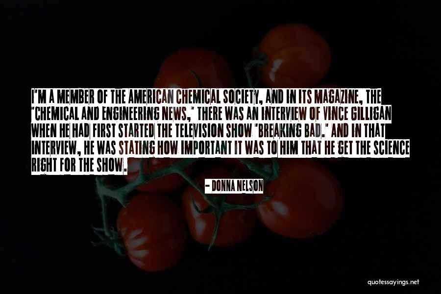 Tidligere Engelsk Quotes By Donna Nelson Tidligere Engelsk Quotes By Donna Nelson