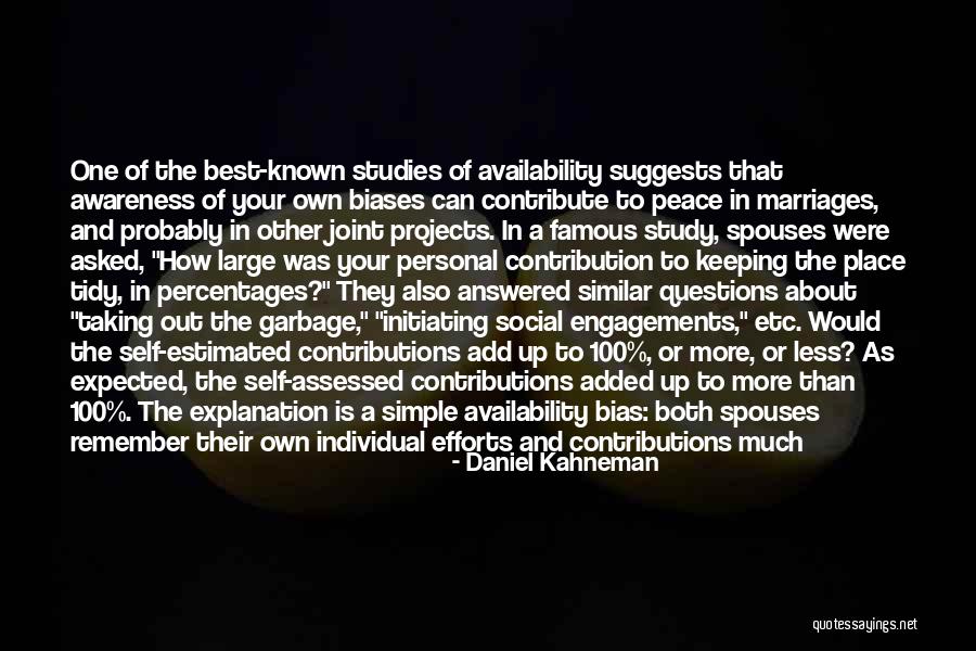 Tidy Up Quotes By Daniel Kahneman Tidy Up Quotes By Daniel Kahneman