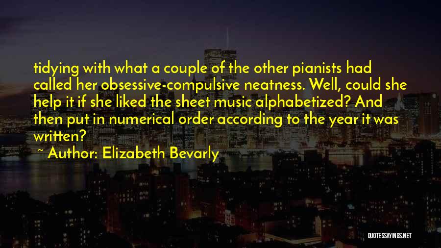 Tidying Quotes By Elizabeth Bevarly