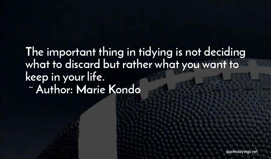 Tidying Quotes By Marie Kondo