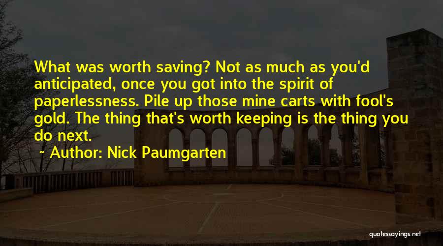 Tidying Quotes By Nick Paumgarten