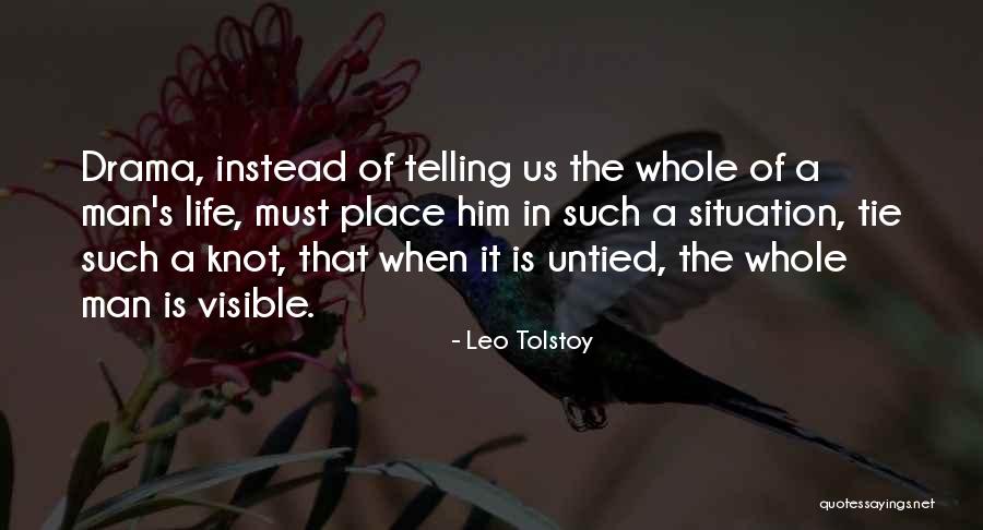 Tie Knot Quotes By Leo Tolstoy