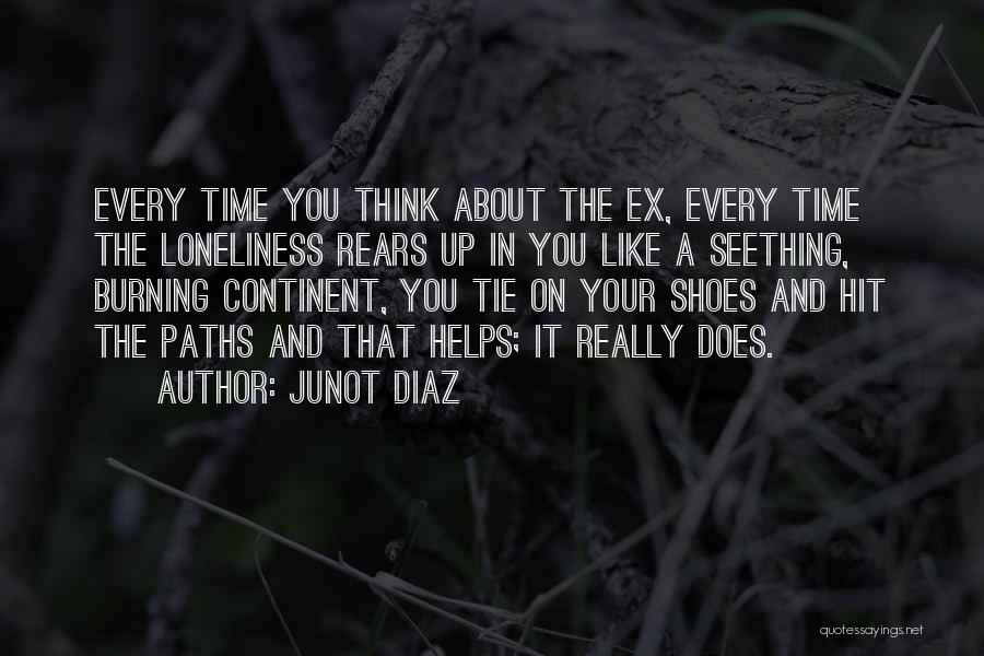 Tie My Shoes Quotes By Junot Diaz