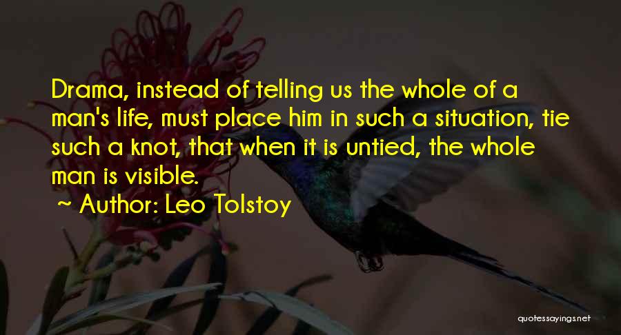 Tie The Knot Quotes By Leo Tolstoy