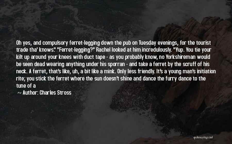 Tie You Up Quotes By Charles Stross