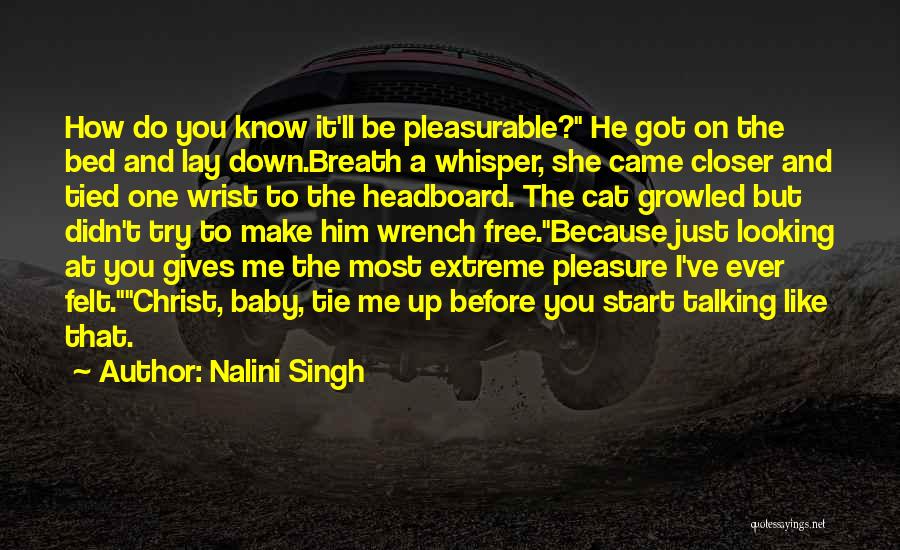 Tie You Up Quotes By Nalini Singh