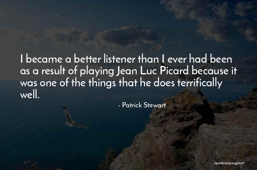Tiebreaker Elementary Quotes By Patrick Stewart Tiebreaker Elementary Quotes By Patrick Stewart