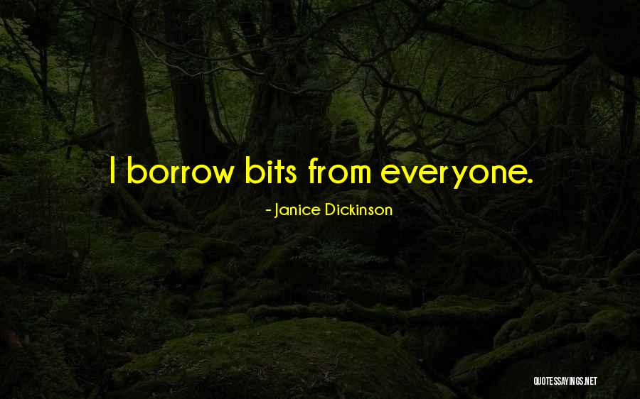 Tied Together Friendship Quotes By Janice Dickinson