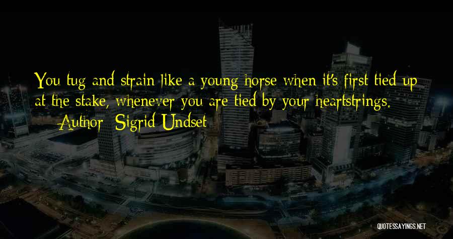 Tied Up Quotes By Sigrid Undset