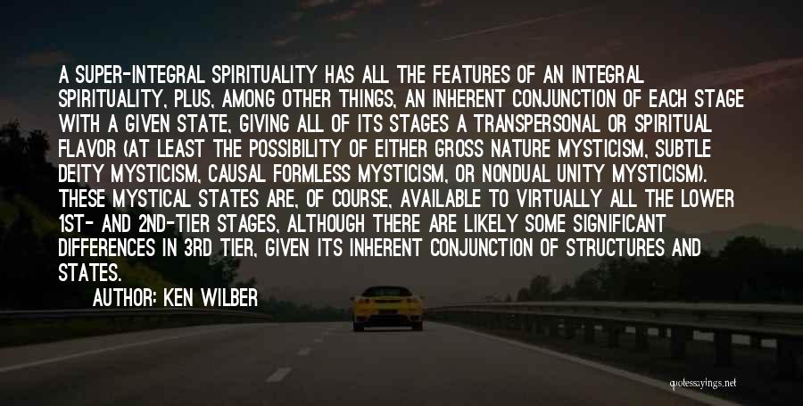 Tier Quotes By Ken Wilber