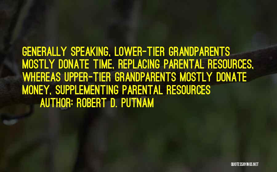 Tier Quotes By Robert D. Putnam