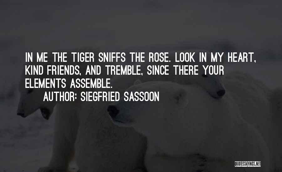 Tiger Look Quotes By Siegfried Sassoon