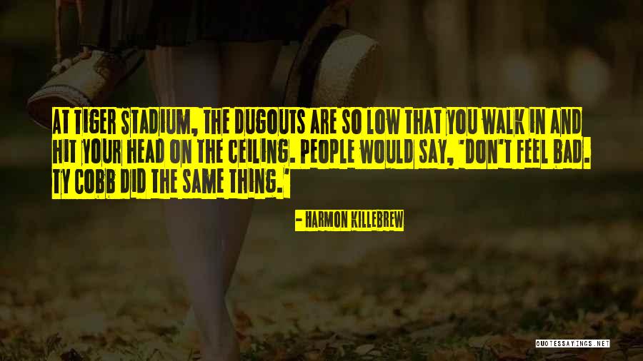 Tiger Stadium Quotes By Harmon Killebrew Tiger Stadium Quotes By Harmon Killebrew