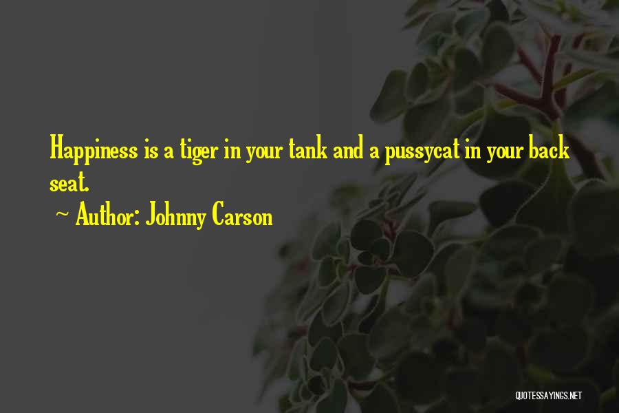 Tiger Tank Quotes By Johnny Carson