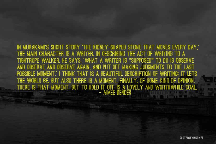 Tightrope Walker Quotes By Aimee Bender Tightrope Walker Quotes By Aimee Bender