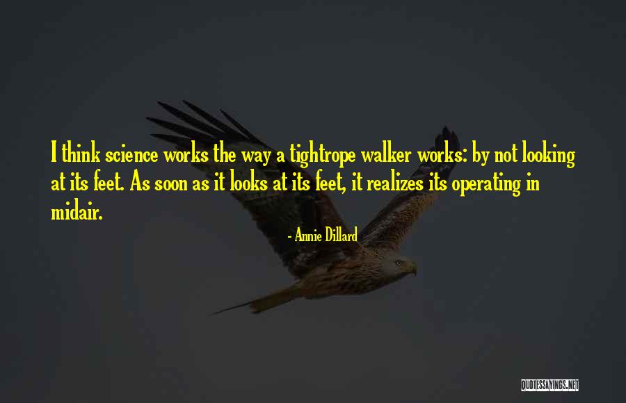 Tightrope Walker Quotes By Annie Dillard Tightrope Walker Quotes By Annie Dillard