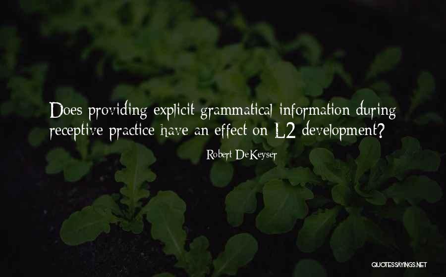 Tijolo Quotes By Robert DeKeyser Tijolo Quotes By Robert DeKeyser