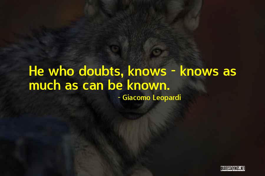 Tikhomirov Models Quotes By Giacomo Leopardi Tikhomirov Models Quotes By Giacomo Leopardi