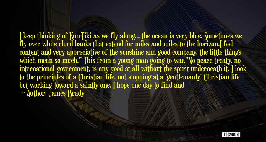 Tiki Man Quotes By James Brady
