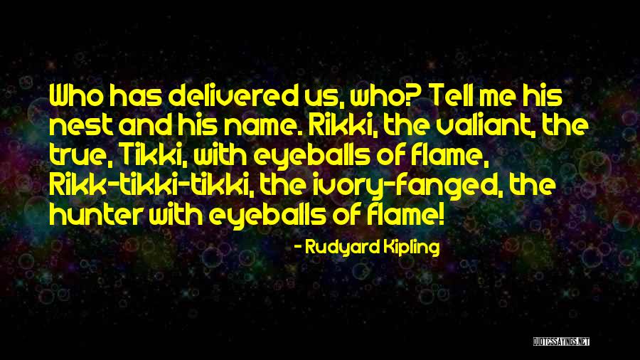 Tikki Quotes By Rudyard Kipling Tikki Quotes By Rudyard Kipling