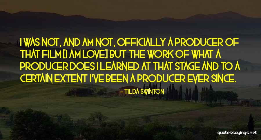 Tilda Quotes By Tilda Swinton Tilda Quotes By Tilda Swinton
