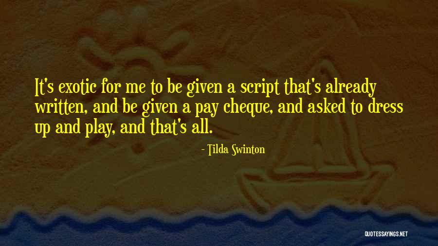 Tilda Swinton Quotes 363095