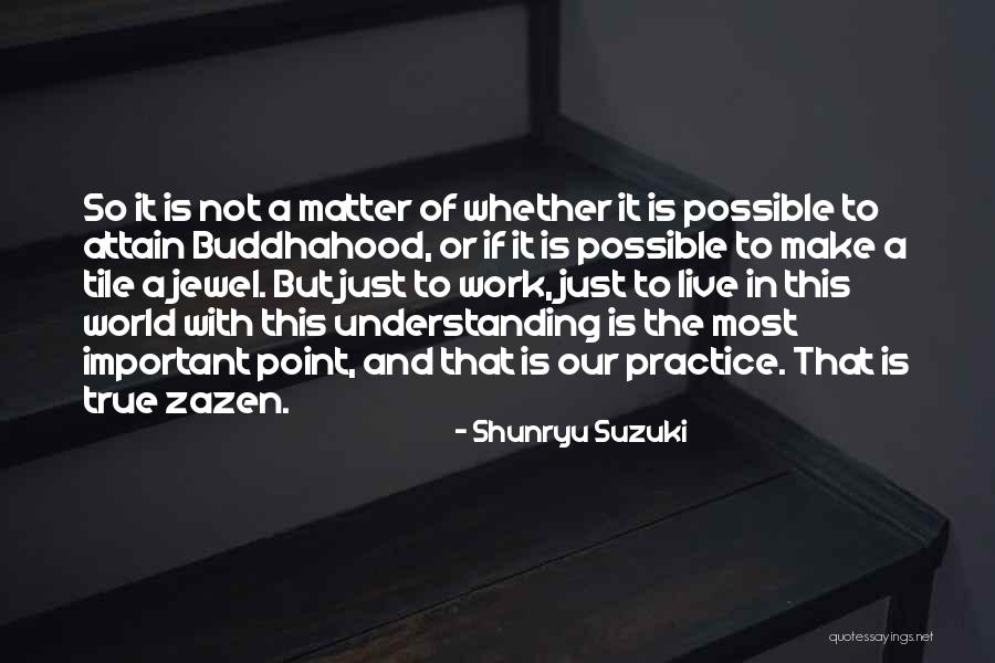 Tile Quotes By Shunryu Suzuki