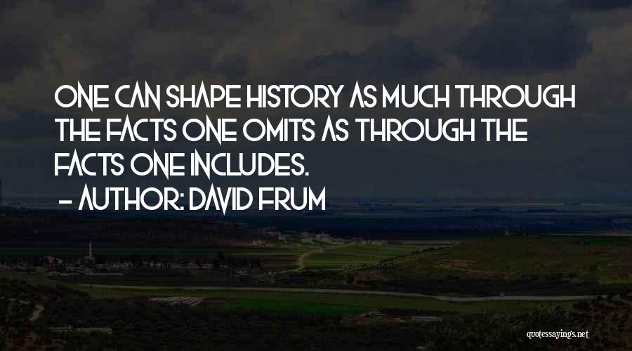 Tilia Malbec Quotes By David Frum