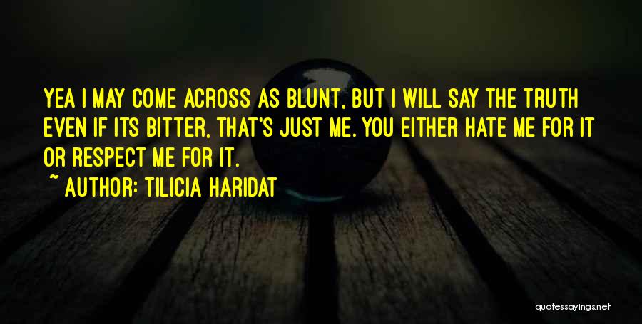 Tilicia Haridat Quotes 2111474