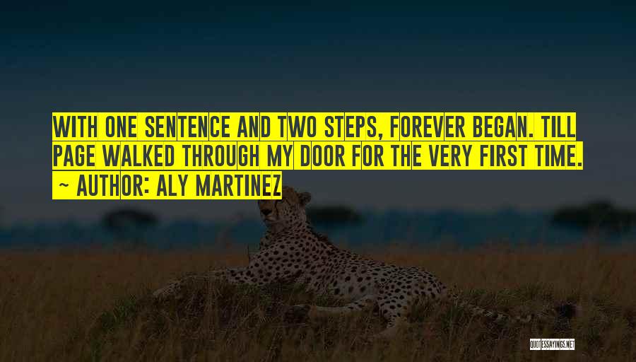 Till Forever Quotes By Aly Martinez