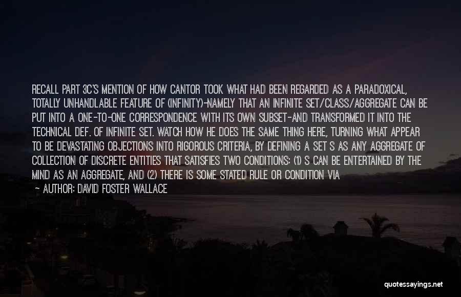 Till Infinity Quotes By David Foster Wallace