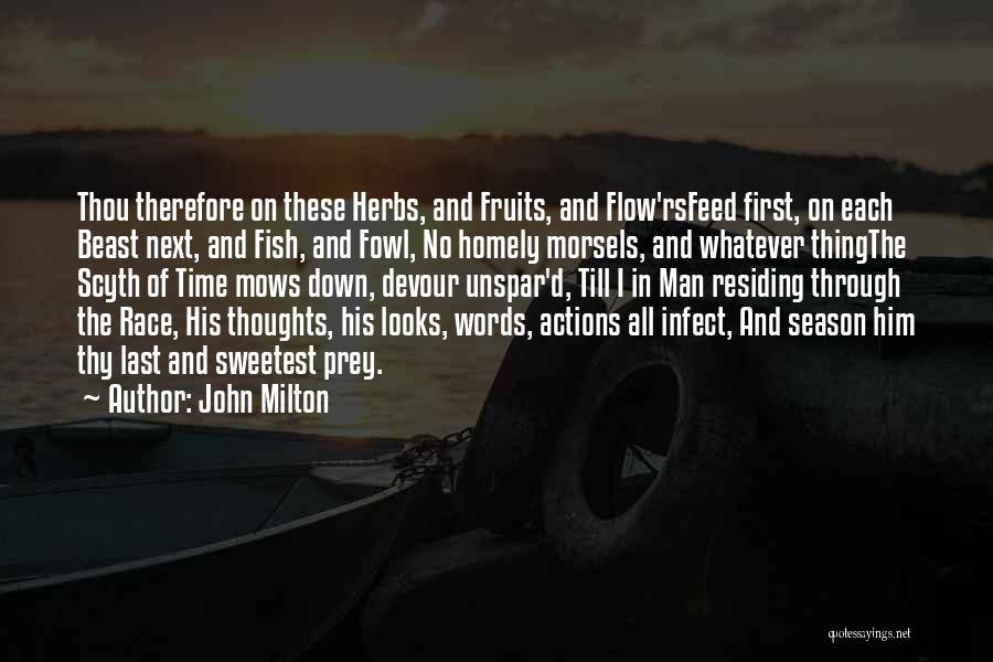 Till Next Time Quotes By John Milton