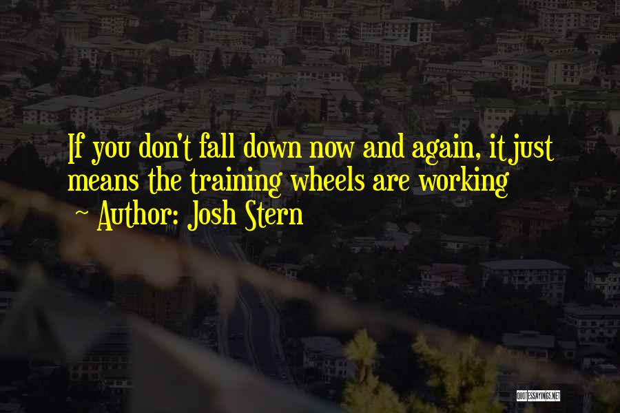 Till The Wheels Fall Off Quotes By Josh Stern