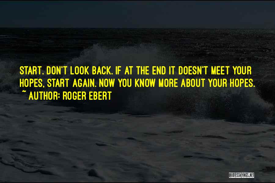 Till We Meet Again Quotes By Roger Ebert