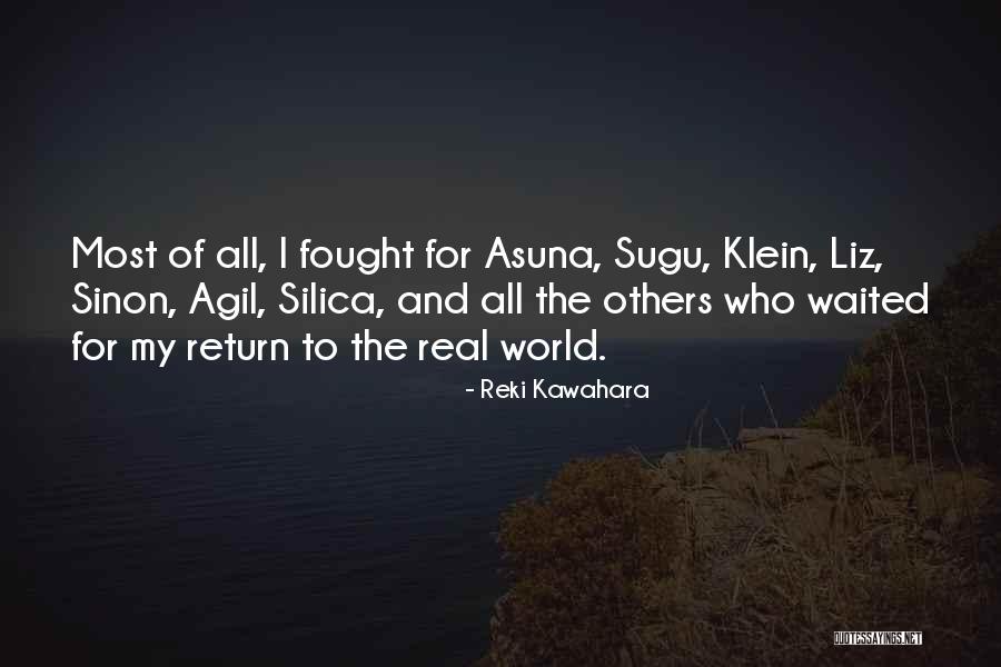 Tilleth Quotes By Reki Kawahara Tilleth Quotes By Reki Kawahara
