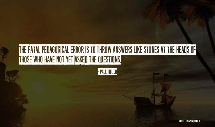 Tillich Quotes By Paul Tillich Tillich Quotes By Paul Tillich