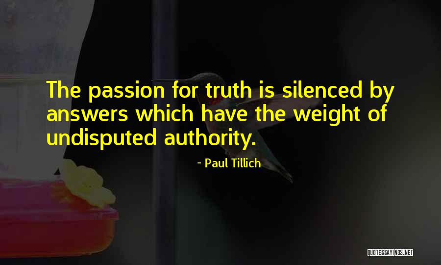 Tillich Quotes By Paul Tillich