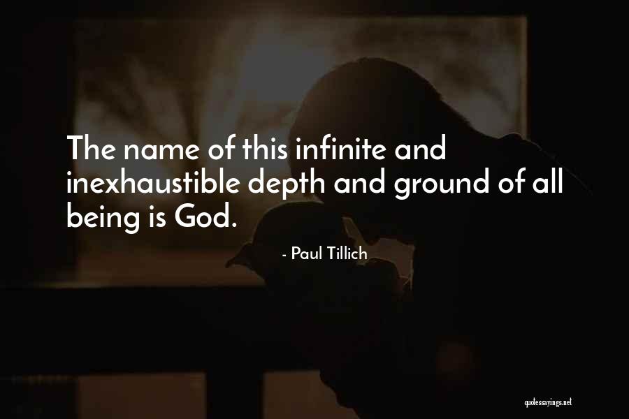 Tillich Quotes By Paul Tillich