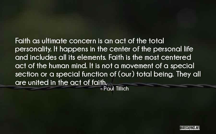 Tillich Quotes By Paul Tillich