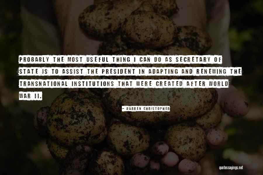 Tillsammans Med Quotes By Warren Christopher Tillsammans Med Quotes By Warren Christopher