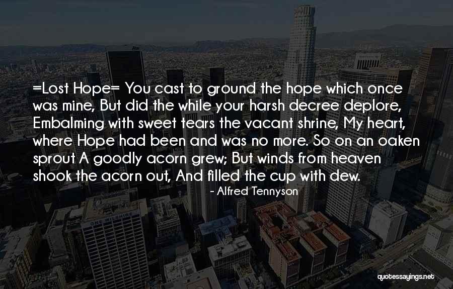 Tilo Horn Quotes By Alfred Tennyson Tilo Horn Quotes By Alfred Tennyson