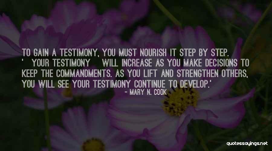 Tilstra Family Quotes By Mary N. Cook Tilstra Family Quotes By Mary N. Cook