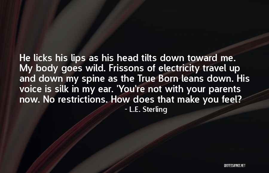 Tilts Quotes By L.E. Sterling Tilts Quotes By L.E. Sterling