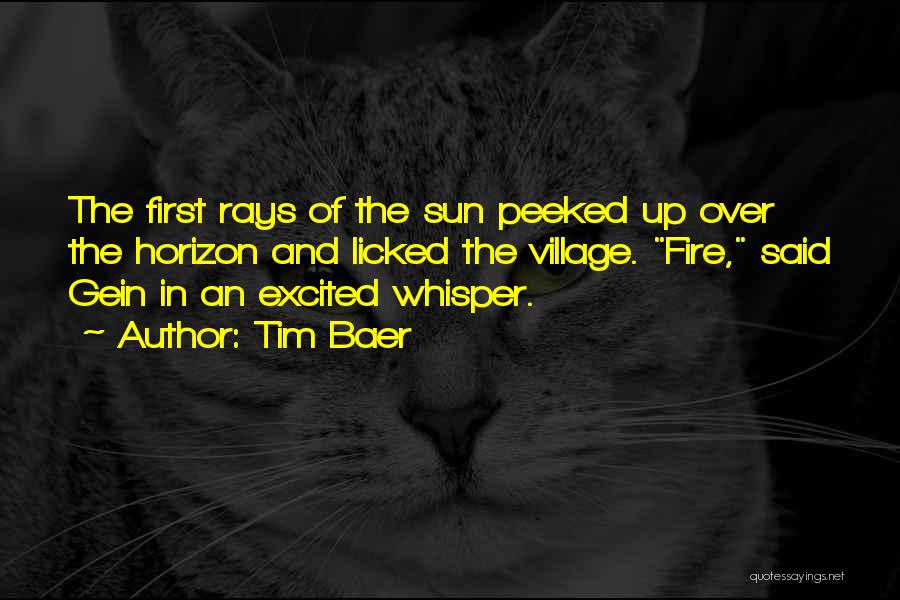 Tim Baer Quotes 173592