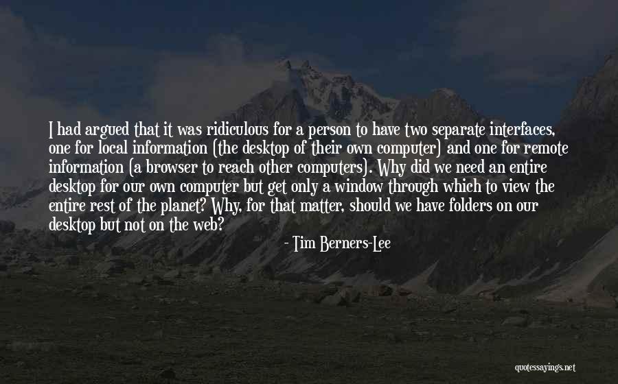 Tim Berners-Lee Quotes 151462