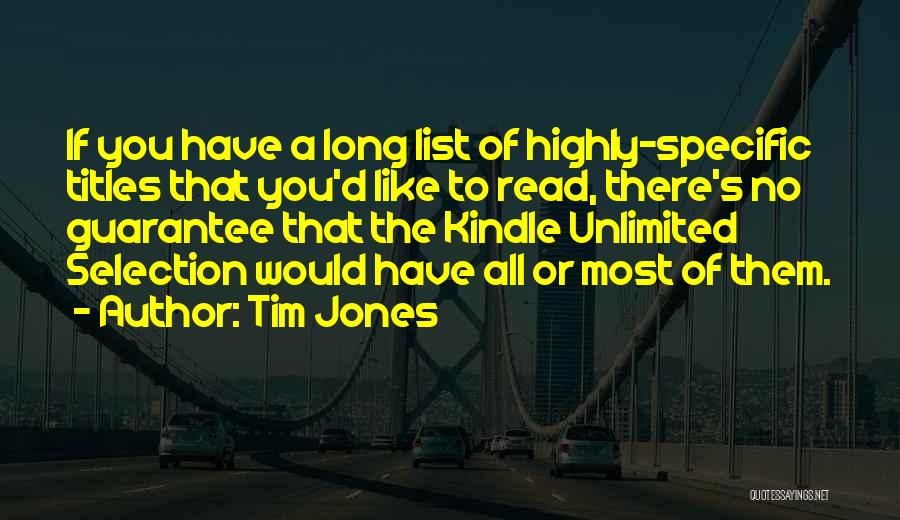 Tim Jones Quotes 1524375