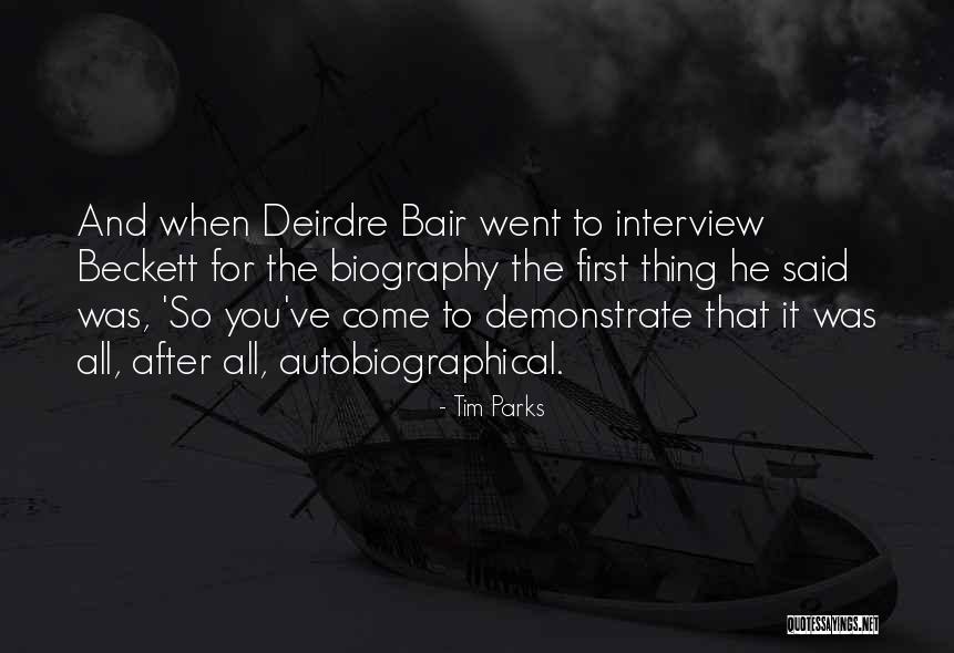 Tim Parks Quotes 546391