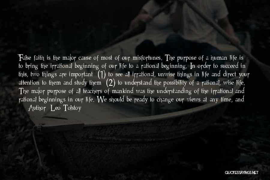 Time 2 Change Quotes By Leo Tolstoy