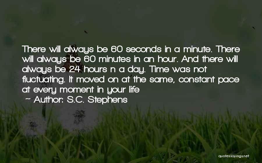 Time 24 Hours Quotes By S.C. Stephens